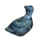 Paul Inana 1979 Signed Inuit Soapstone Duck 7