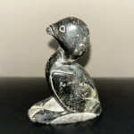 Inuit Soapstone Bird Carving - Artist E9-962