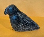 Signed Inuit Bird Soapstone Sculpture Carving