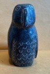 Signed Inuit Bird Soapstone Sculpture Carving