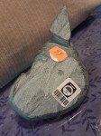 Inuit Stone Walrus Carving with Tag
