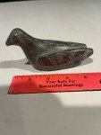 Inuit Soapstone Sea Duck Carving – Signed Vintage
