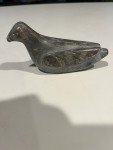 Inuit Soapstone Sea Duck Carving – Signed Vintage