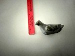 Inuit Soapstone Sea Duck Carving – Signed Vintage