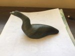 Hand Carved Inuit Soapstone Loon Art
