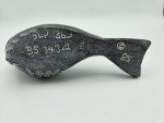 Signed 1985 Soapstone Seal Sculpture, Inuit Art