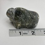 1971 Inuit Soapstone Musk Ox Carving by Dorcas
