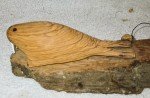 Inuit Wood Carving: Hunter with Seal Sculpture