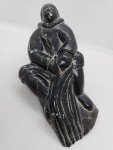 Inuit Soapstone Carving Figural Group Artwork