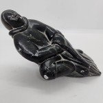 Inuit Soapstone Carving Figural Group Artwork