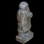 Inuit Soapstone Hunter Figure Carving – 5
