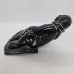 Inuit Soapstone Carving Figural Group Artwork