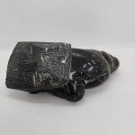 Inuit Soapstone Carving Figural Group Artwork