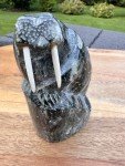 William Luke Inuit Soapstone Iceberg Art Sculpture