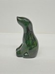 Polished Stone Polar Bear Inuit Carving