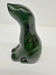 Polished Stone Polar Bear Inuit Carving
