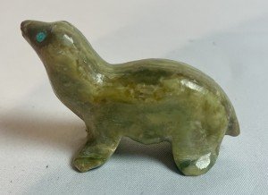 Inuit Seal and Sea Lion Stone Carving