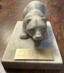 Glenys Peach Polar Bear Inuit Art Carving
