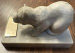 Glenys Peach Polar Bear Inuit Art Carving