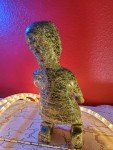 Heavy Hand-Carved Inuit Eskimo Marble Statue