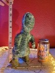Heavy Hand-Carved Inuit Eskimo Marble Statue