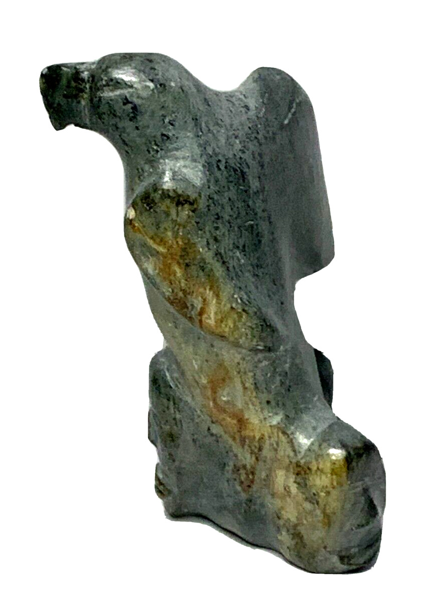 Signed 2006 Inuit Art Carving by Samwillie Amagoalik