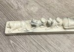 Inuit Marblecraft Eskimo Puppy Dog Sled Sculpture