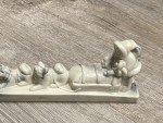 Inuit Marblecraft Eskimo Puppy Dog Sled Sculpture