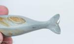 Vintage Inuit Stone Carving of Beluga Whale