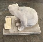 Inuit Carving: Glenys Peach Pearlite Polar Bear