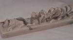Sled Dogs Sculpture in Pearlite Marble