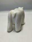 Vintage Inuit Marble Polar Bear Sculpture, 1960s