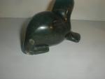 Vintage 1980 Alaskan Inuit Soapstone Seal Sculpture