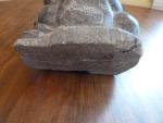 Inuit Soapstone Carving: Man Hunting Figure