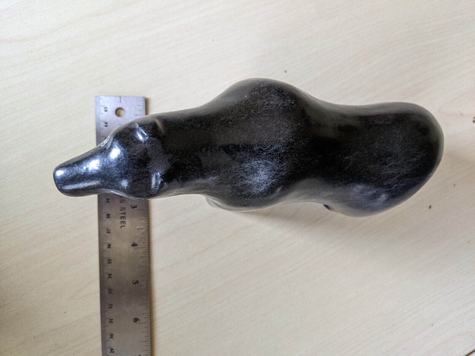 Authentic Inuit Art Carving by George Arlook (Arluk)