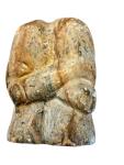Signed Inuit Soapstone Carving by Jonasie