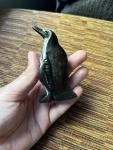 Hand Carved Soapstone Penguin Figurine 3.75”