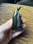 Hand Carved Soapstone Penguin Figurine 3.75”