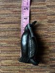 Hand Carved Soapstone Penguin Figurine 3.75”