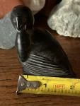 Inuit Bird and Fish Soapstone Carving