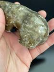 Signed Soapstone Bear Figurine from Alaska