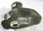 Vintage 3.5" Inuit Soapstone Hooded Man Carving