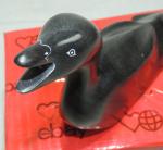 Hand-Carved Soapstone Nesting Bird Duck Goose