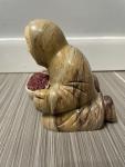 Eddie Lee Alaskan Soapstone Inuit Figurine