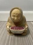 Eddie Lee Alaskan Soapstone Inuit Figurine