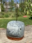 Unique Soapstone Inuit Carving: Goose Face Whale