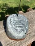 Unique Soapstone Inuit Carving: Goose Face Whale
