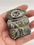 Petite Abstract Soapstone Carving by Ken Q. Li