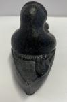 Wolf Sculpture with Seal - Handmade Inuit Art