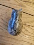 Hand-Carved Soapstone Inuit Bear Cub Sculpture